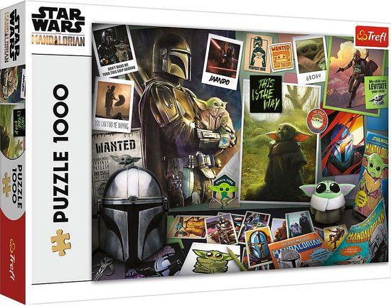 Trefl 1000 - Grogu Collectie / Lucasfilm Star Wars De Mand - Puzzel - 12+
