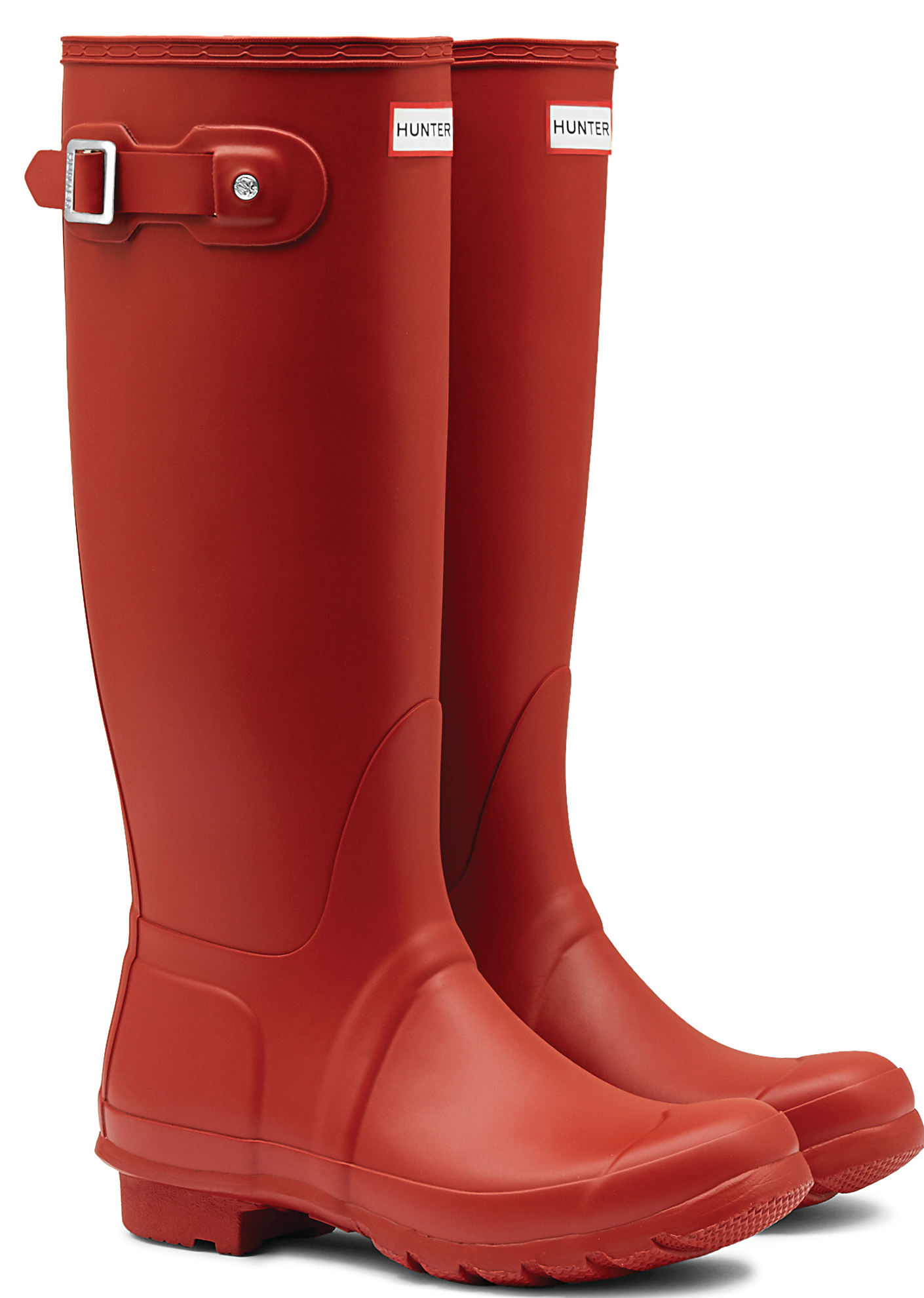 Hunter Original Tall regenlaarzen dames (rood, 37, dames)