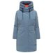 Marikoo Dames korte jas L Stoffig blauw
