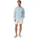 Haris Chemise en coton à manches longues et poche avant