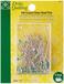Dritz Quilting Crystal Glass Head Pins - Size 22 - 100/Pkg - 1-3/8" - Blue and Yellow