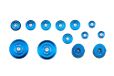 Puig 21536A aluminium chassisafdekkingen blauw