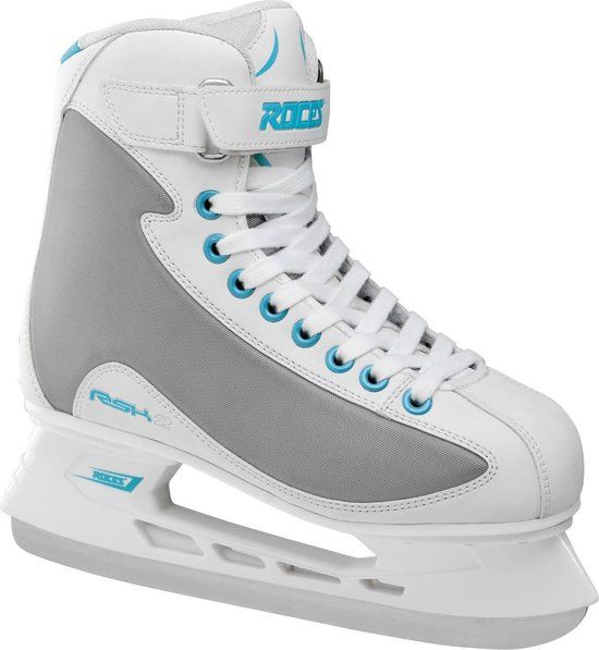 Roces RSK 2 IJshockeyschaatsen - Maat 39 - Grijs/Wit - Unisex