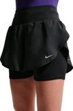 Nike Flow Dri-FIT 2-in-1 Short Dames - Zwart - Maat L