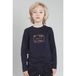 TYGO & vito jersey longsleeve met print - donkerblauw