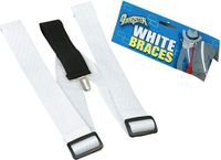 Bristol Novelty Unisex Adults Plain Braces (White)