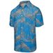 FOCO Heren NFL Team Logo Bloemen Aloha Tropical Button Up Shirt Baltimore Ravens SMU Bloemen Button UP Shirt - Heren Large