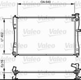 Valeo Radiateur 735057