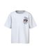 NAME IT - NMMVELIX SS NREG TOP - Jongens - T-shirts - wit - maat 92