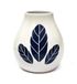 Mate Green Yerba mate-thee keramische kalebasse Hoja White beker versierd met Yerba Mate-bladeren 350 ml mok