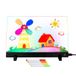 Icecat Planche à dessin LED pour enfants avec 7 marqueurs, effets lumineux colorés - 26x35cm