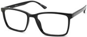 Vista Bonita Leesbril COMO – Sterkte +1.50 - Kleur Black Vibe – Flexibele veren – Unisex leesbril – Groot en stevig montuur – Comfortabele pasvorm - Premium kwaliteit - Incl. doekje en etui