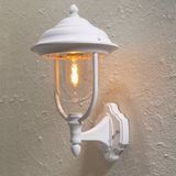 Konstsmide Buitenlamp Parma Up klassiek wit - 7223-250