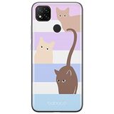 ERT GROUP mobiel telefoonhoesje voor Xiaomi REDMI 9C Babaco patroon Cats 014