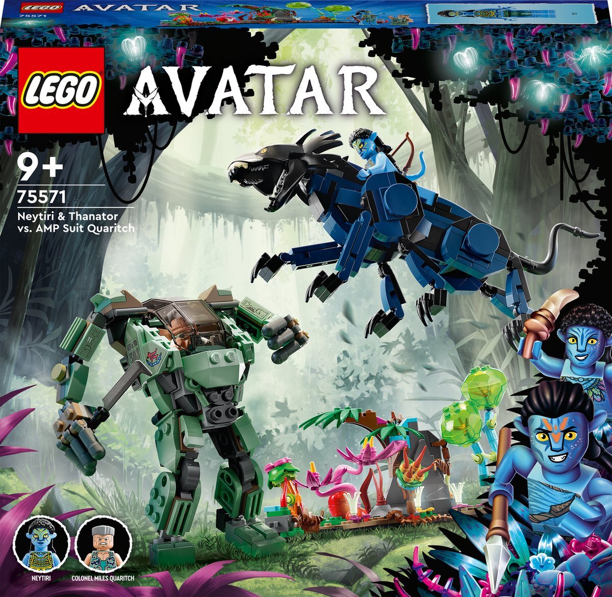 lego 75571 Avatar Neytiri & Thanator vs. AMP Suit Quaritch