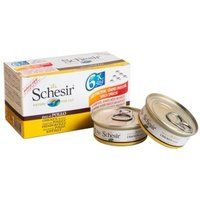 Schesir Multipack 24 x 50 g Kip met rijst, In eigen sap