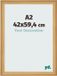 Your Decoration Cadre photo A2 42x59,4 cm MDF Pin Grain de bois Lazio