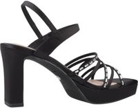 Tamaris - Dames Sandalen met hak - Zwart - Maat 37