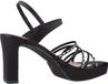 Tamaris - Dames Sandalen met hak - Zwart - Maat 37