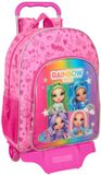 Rainbow High Schoolrugzak met Wielen Rainbow High Shine Multicolour 33 x 42 x 14 cm