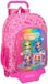 Rainbow High Schoolrugzak met Wielen Rainbow High Shine Multicolour 33 x 42 x 14 cm