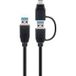 Goobay USB 3.0 kabel USB-A naar USB-C adapter - 2 meter