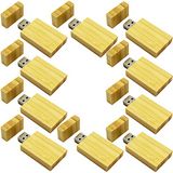 A-Plus A Plus+ 10 Stuks Bamboe USB Flash Drives 64GB USB-Stick Kubus USB
