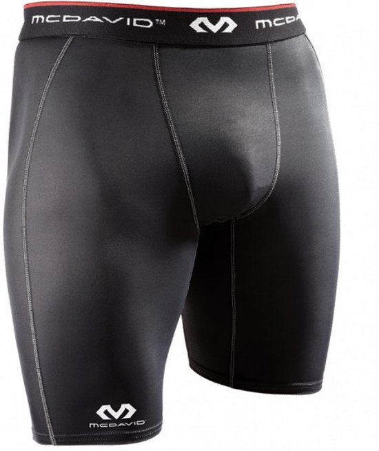 McDavid 8100 Compressieshort Heren - Zwart - Extra Large