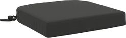 vidaXL - Coussin d'assise - SOEST - 100% Polyester - Anthracite - 45 x 45 x 7 cm