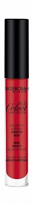 Deborah Milano Fluid Velvet Mat 06 Lipstick Iconic Red