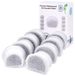 Drinkwell Filtre Charbon Actif 8-Pack - Compatible avec les fontaines Drinkwell en acier inoxydable - Filtres de remplacement - Eau saine - Noix de coco biologique - Filtre à eau
