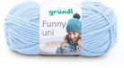 Gründl Wolle Gründl Funny Uni Breigaren Pastelblauw 5 bollen