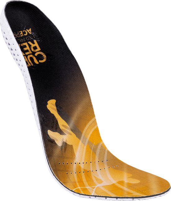 CURREX AcePro Medium Profile Inlegzolen - Geel - Maat XL