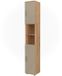 Vicco Irma Badkamerkast – 30 x 192 cm Krachtige eik goud
