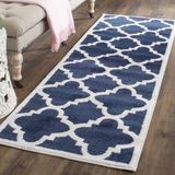 Safavieh Natia Tapijtloper Navy Blauw 69 x 213 cm