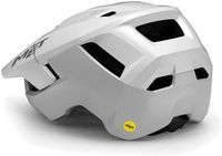MET Terrae MIPS Fietshelm – Fietshelm Mannen & Vrouwen – MTB Helm Volwassenen – Mountainbike – Maat L (58-61 cm) – White (Wit)