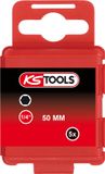 KS TOOLS 1/4" Bit Innensechskant, 50mm, 4mm, 5er Pack