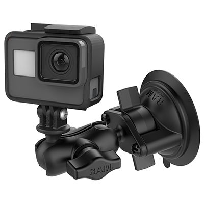 RAM Mounts Camera Suction Cup Mount - Black