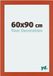 yd. Cadre photo 60x90 cm - MDF - Orange - Mura