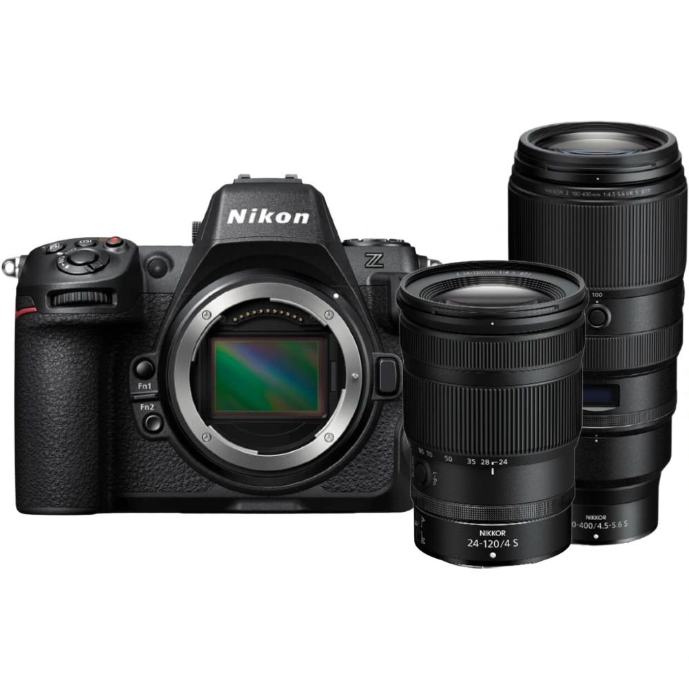 Nikon Z8 + 24-120mm F/4 S-Line + NIKKOR Z 100-400mm F/4.5-5.6 VR S Promo Bundle