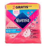 Nuvenia Ultra Thin Deo Fresh Scented Absorbent Winged Sanitary Pads 14 Pack