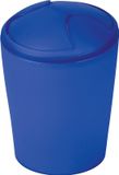 Spirella Move Kantelbak – Prullenbak Badkamer met Deksel – Blauw Plastic – 2 Liter