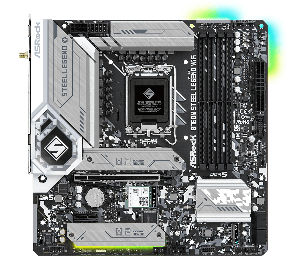 Asrock B760M Steel Legend WiFi