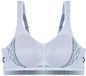 Triumph Triaction Cardio Flow Beugelloze Sportbeha - Extreme Ondersteuning - Voorgevormde Cups - Platina - Maat 90F