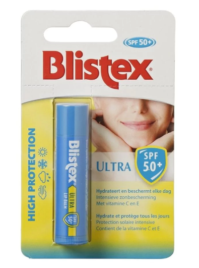 Blistex Lip Balm Ultra SPF50 Blisterverpakking