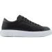 Armani A|X ARMANI EXCHANGE Venice With Embossed Logo On Platform Sole Sneakers voor heren, zwart., 45.5 EU