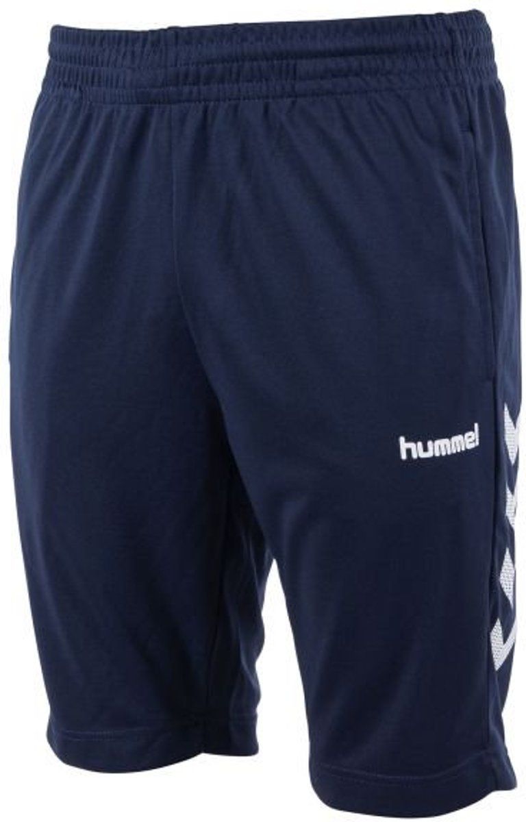 Hummel Authentic Training Short Sportbroek Kinderen - Navy - Donkerblauw