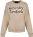 Superdry Brand Mark Loose Fit Sweatshirt Beige M Vrouw