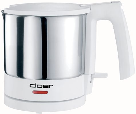 Cloer 4721 Waterkoker - 1L - 1800W - RVS/Wit