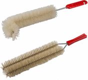 Buemag Kunststof verwarming borstel set - L-vorm radiator borstel - Dubbele schoonmaak borstel/rager